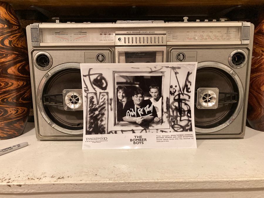 Captain Nuke & Bomber Boys Autographed Press Kit 3 Photos B&W | Michael Bower Auto product image (3)