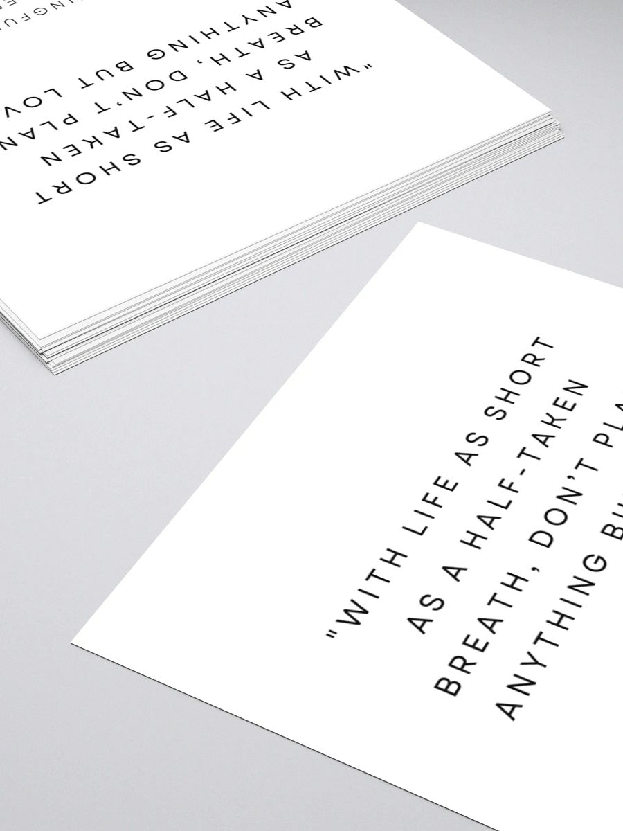 Meaningful Quotes Kiss Cut Stickers product image (7)