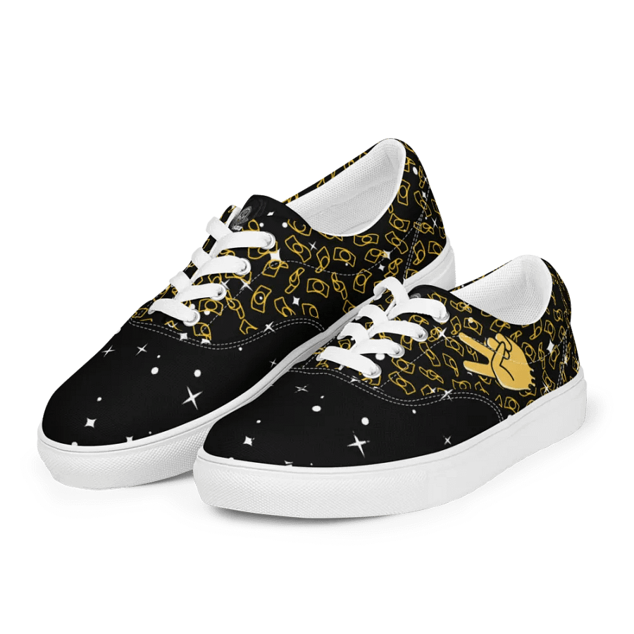 Sick Six Peace Sign Canvas Shoes product image (9)