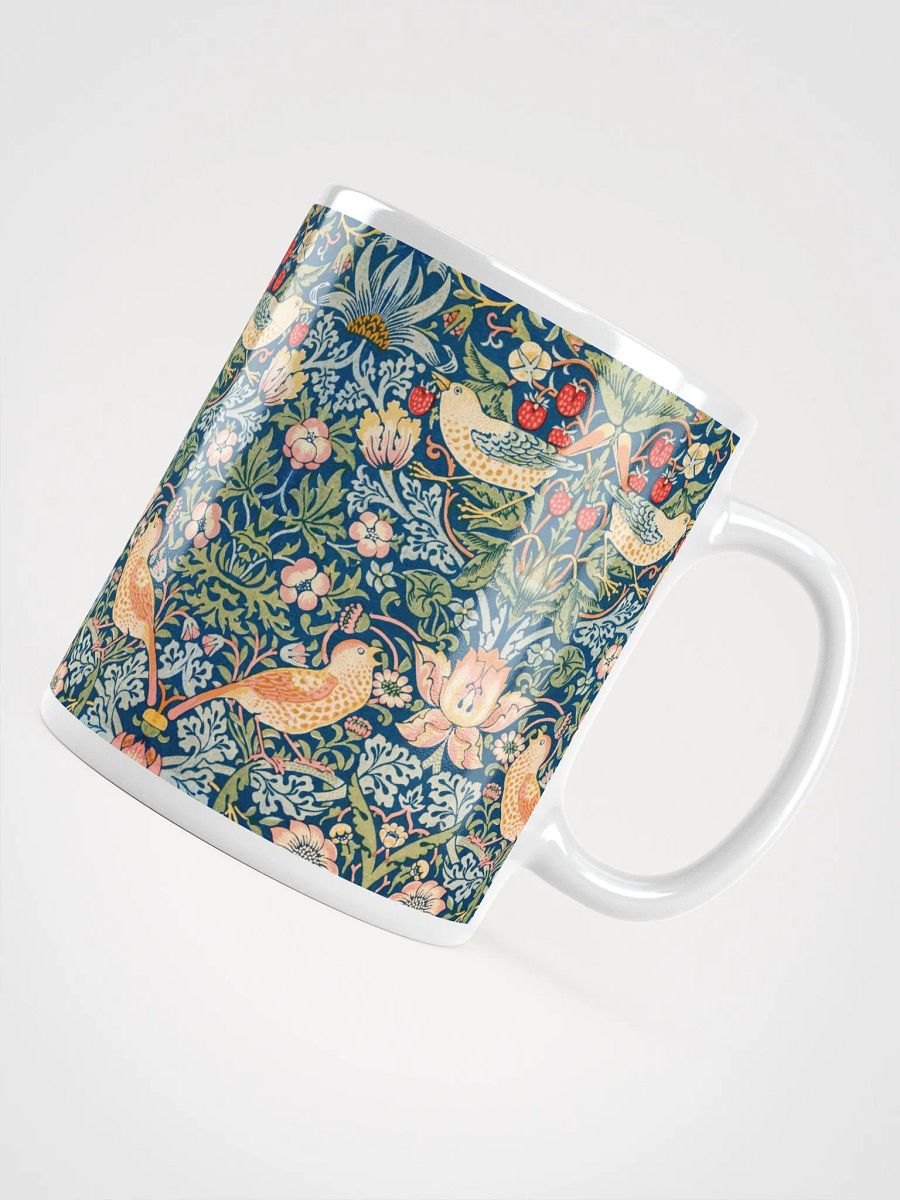 Strawberry Thief White Glossy Mug product image (4)