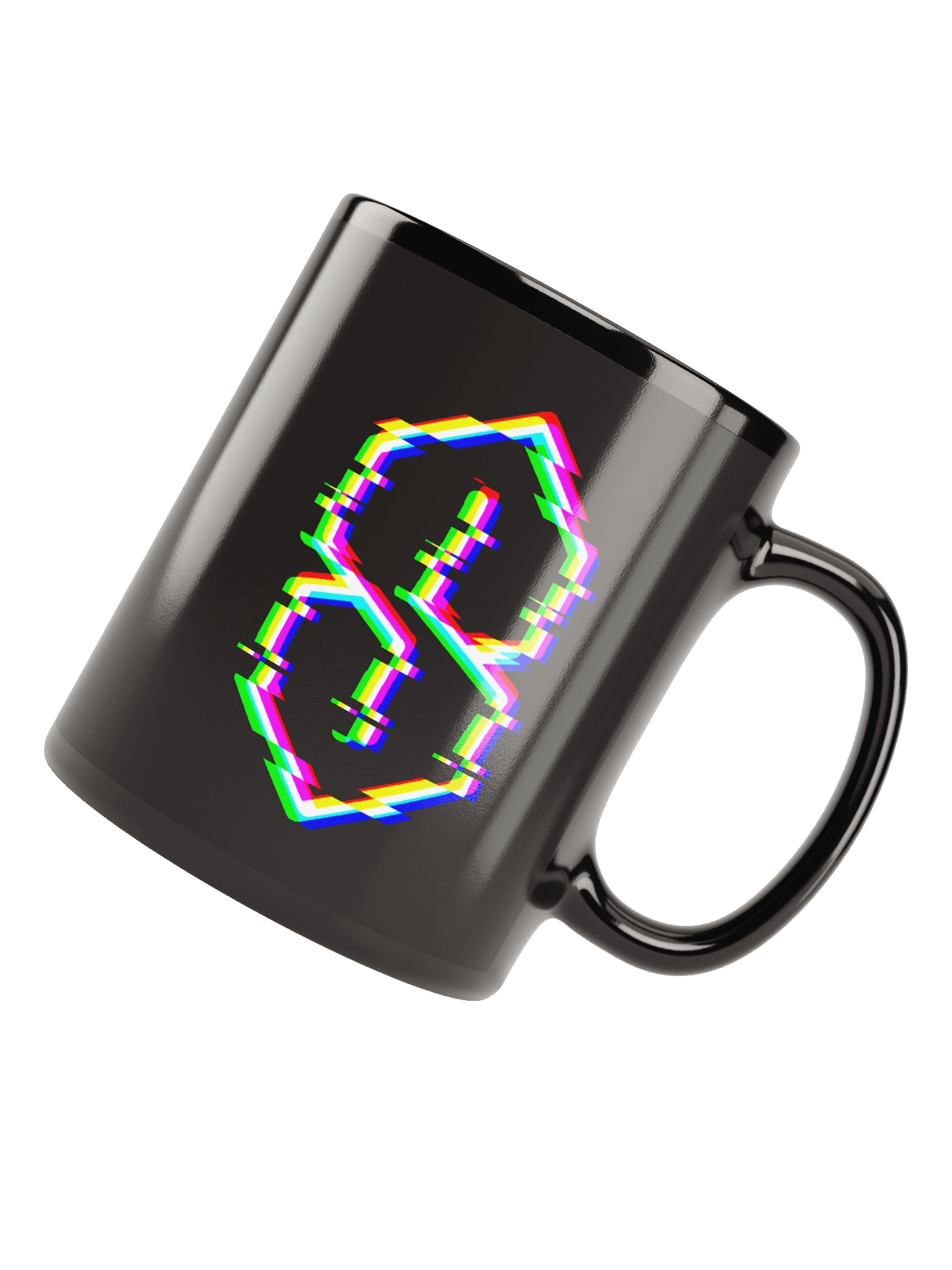 Glitch Era Black Mug product image (4)