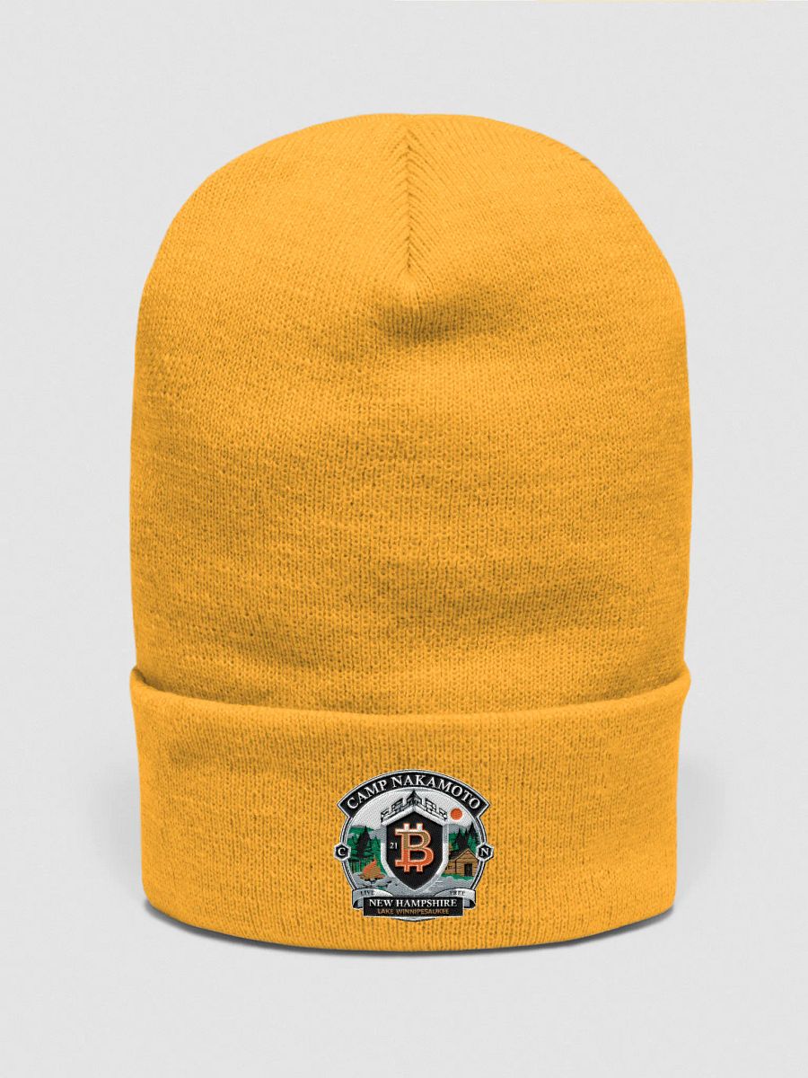 Yupoong Cuffed Beanie Bitcoin Orange product image (1)