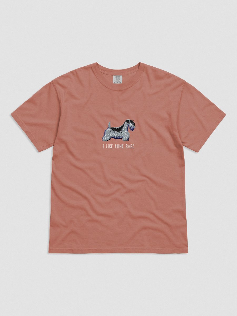 I Like Mine Rare T-Shirt(Embroidered) of a Sealyham Terrier(Blue) product image (41)