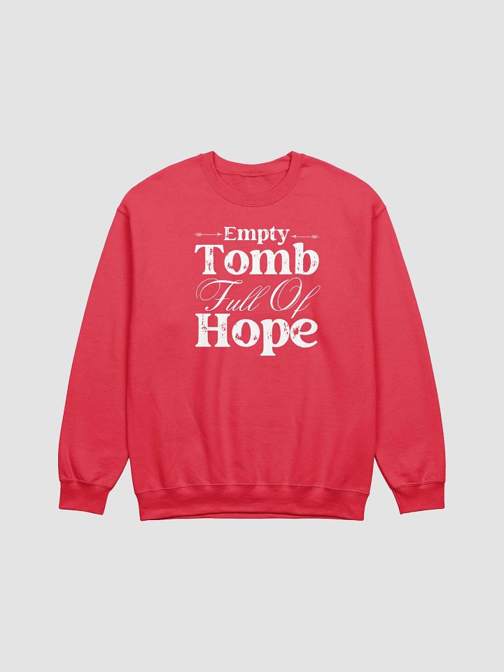 Empty Tomb Full Of Hope Christin Gildan Sweater product image (2)