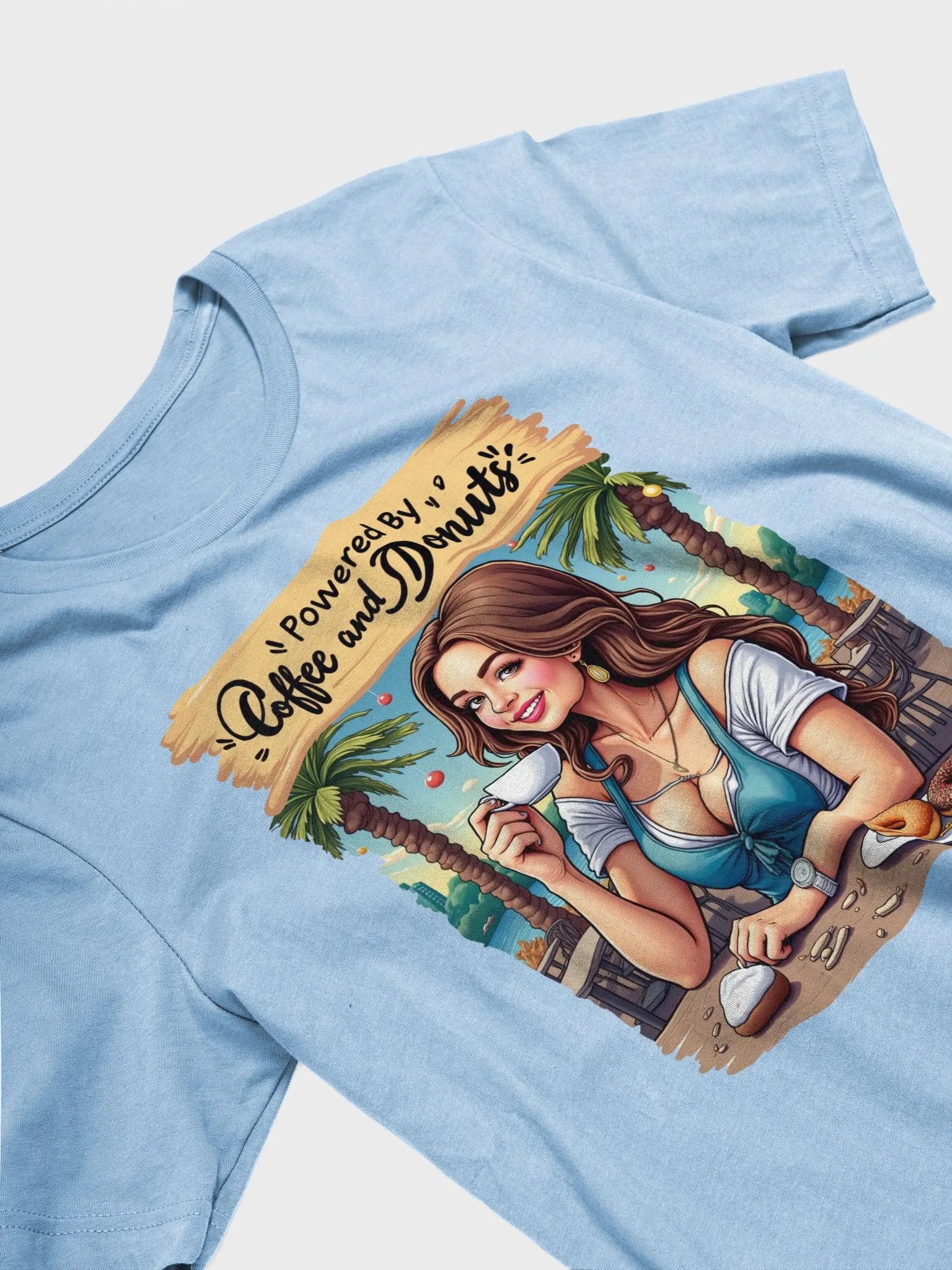 Coffee and Donuts Vibes T-Shirt product image (30)