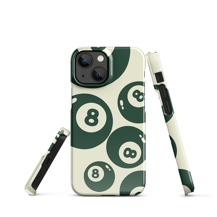 The 8 Ball ClubHouse iPhone Case – Old Money Green product image (2)