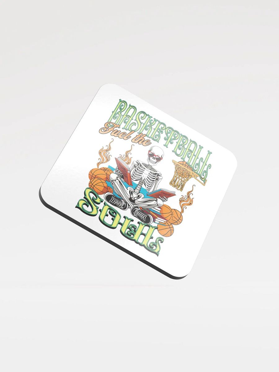 Basketball Fuel The Soul Skeleton Basketball Coaster product image (4)