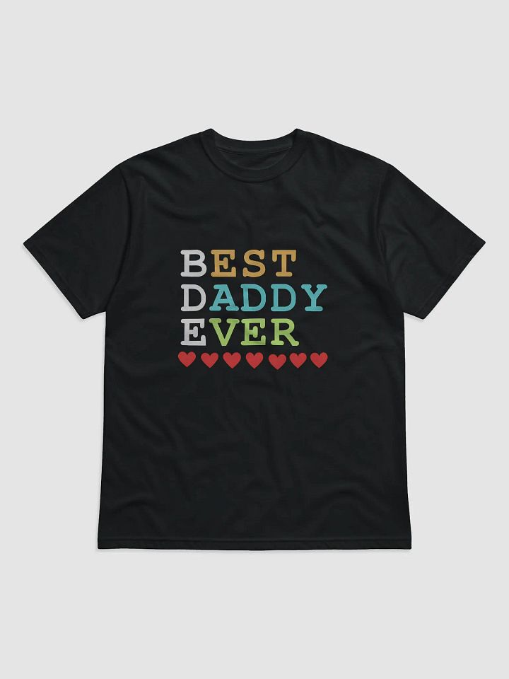 Best Daddy Ever Econscious Unisex Organic T-Shirt product image (1)