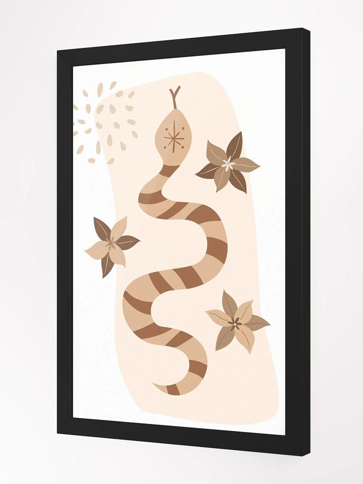 Earthly Serpent Framed Poster product image (11)