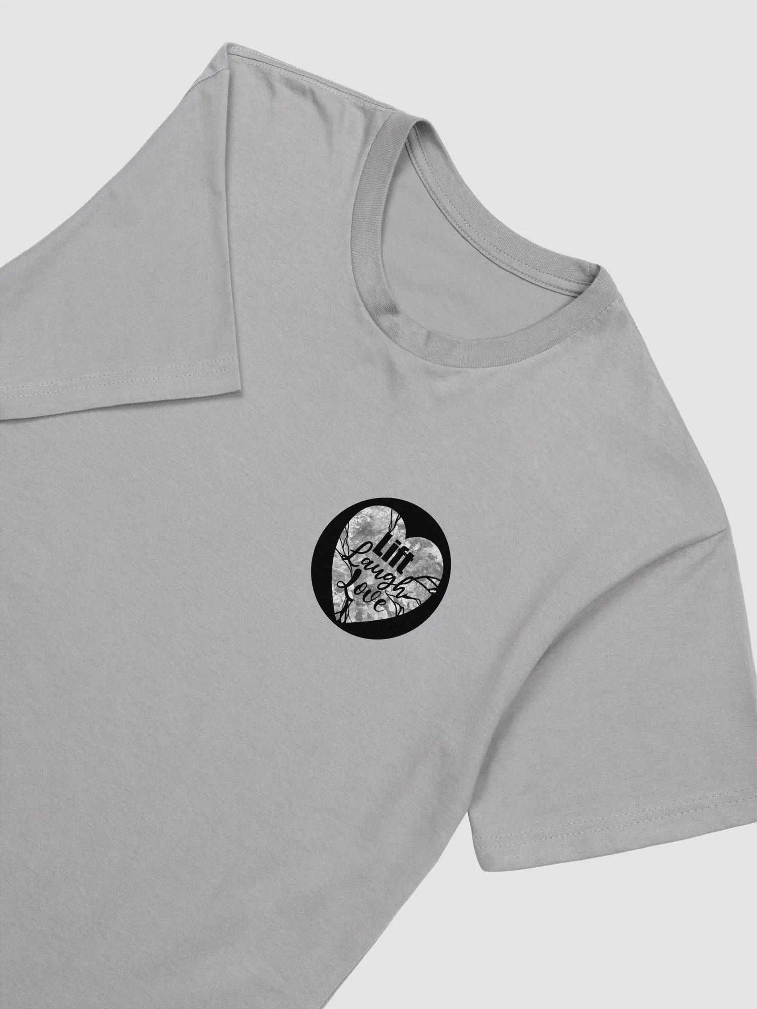 Lift Laugh Love Light Mode Heartbreak Gym Tee product image (3)