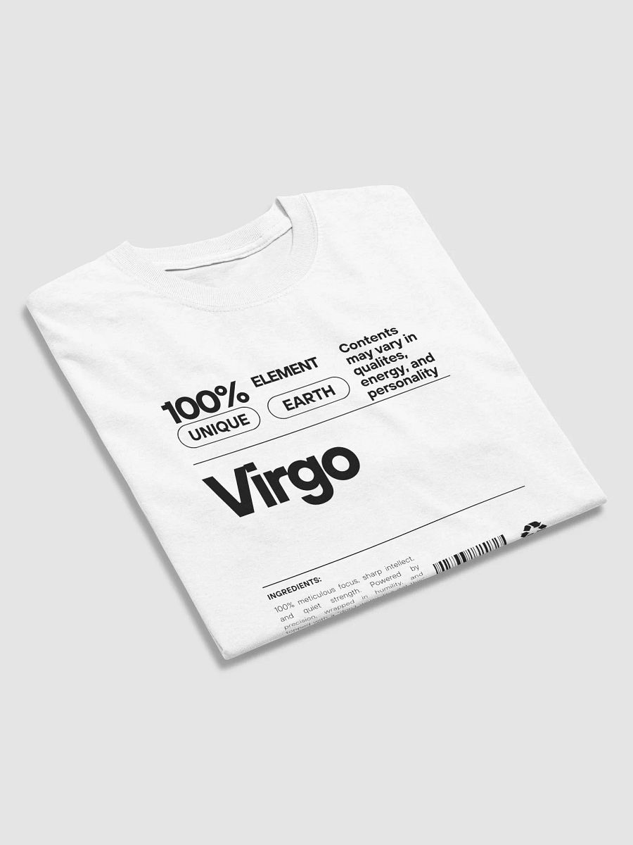 Detail-driven. Gracefully grounded. Quietly unstoppable. Virgo T-shirt product image (3)