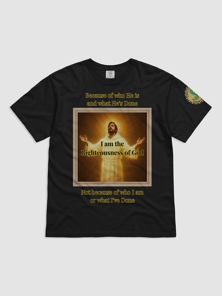 I am the Righteousness of God (Male) Comfort Colors Garment-Dyed Heavyweight T-Shirt Colors (1) product image (9)