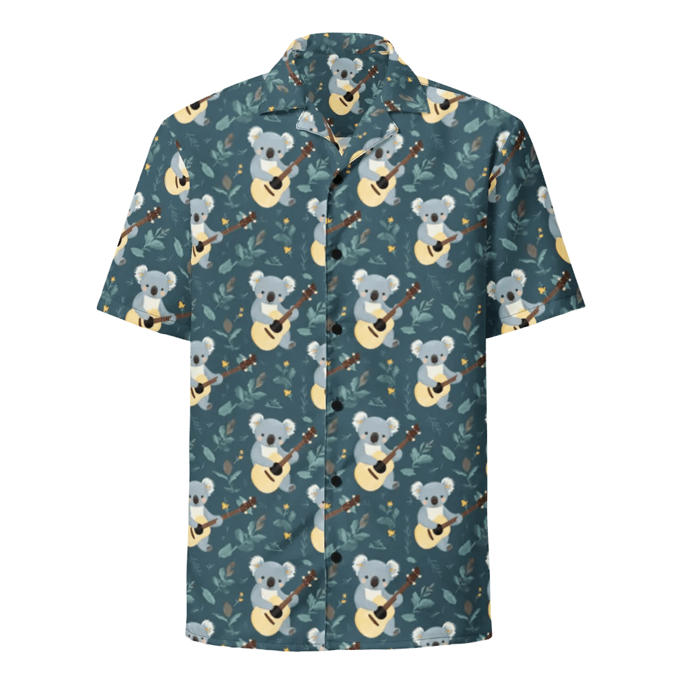 Koala Guitar Hawaiian Shirt product image (1)