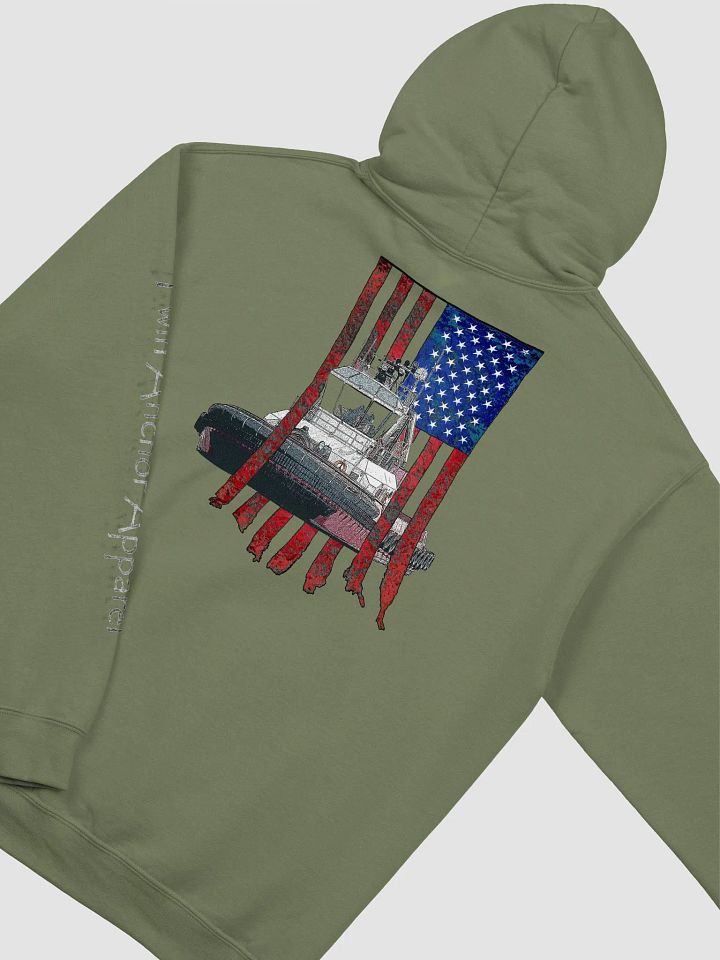 Athena Tug & CE Flage Hoodie - sleeve Twin Anchor product image (1)