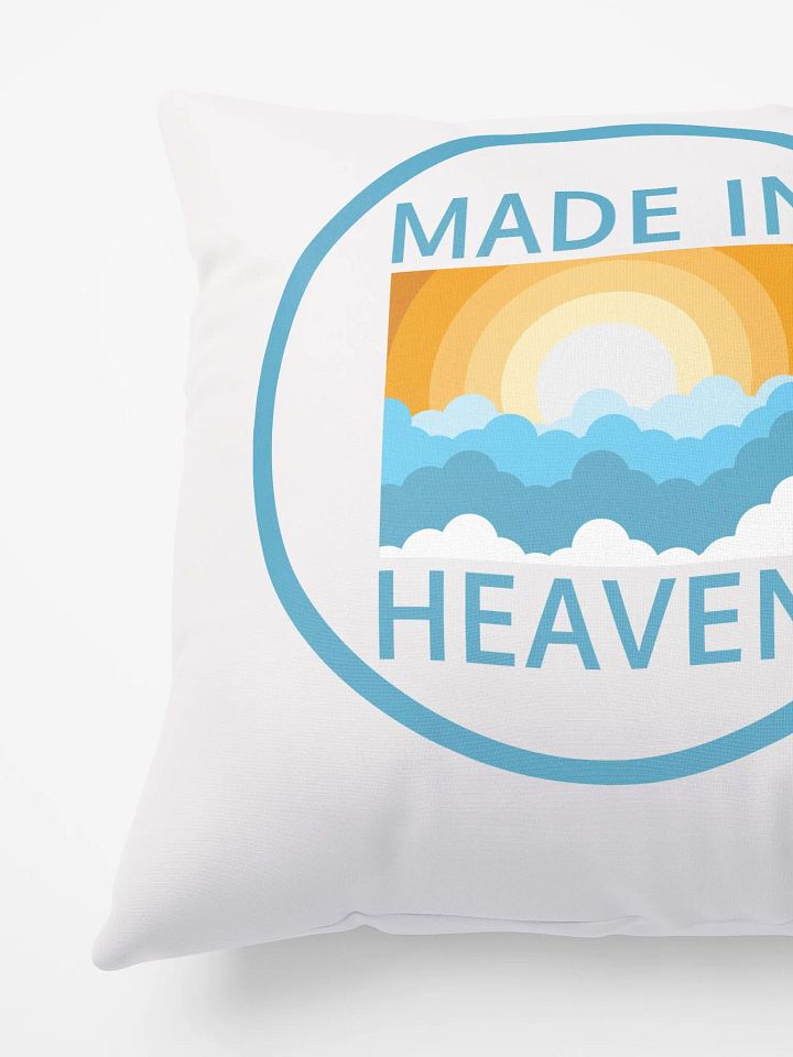 Made In Heaven 18x18 Throw Pillow product image (2)