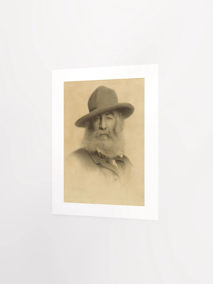 Walt Whitman by Thomas Wilmer Dewing (1875) - Print product image (2)