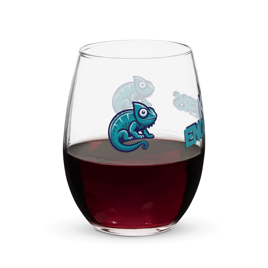 Cheers to Elegance: Key Encounters Stemless Wine Glass product image (8)