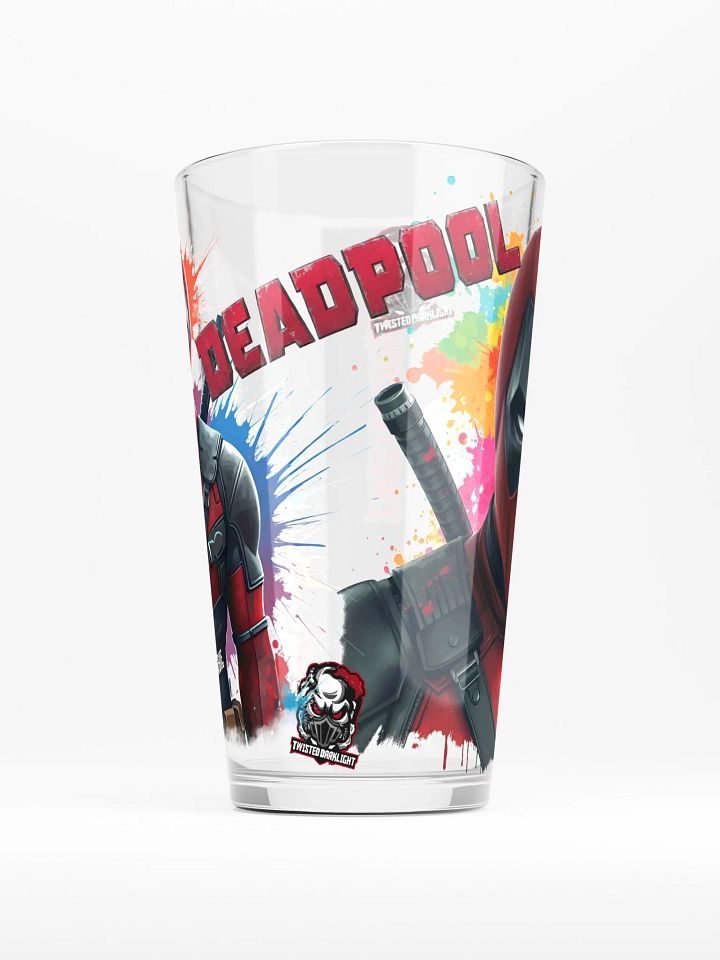 Deadpool: Unicorn Tears - shaker pint glass. product image (1)