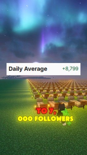 im trying! follow & share to get ur name here and check gamingwithcloud.net to see if you've been added! Day 247!

#minecraft...
