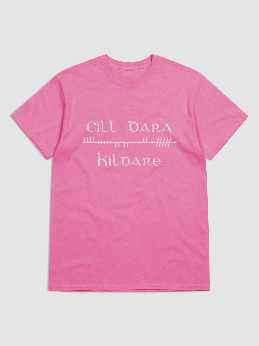 Kildare/Cill Dara Scholastic style Ogham printed T-shirt product image (7)
