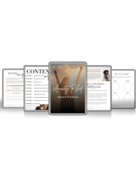 Anxiety Relief eBook & Workbook product image (1)