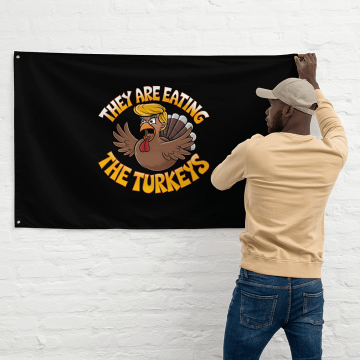 Eating The Turkeys Flag product image (2)