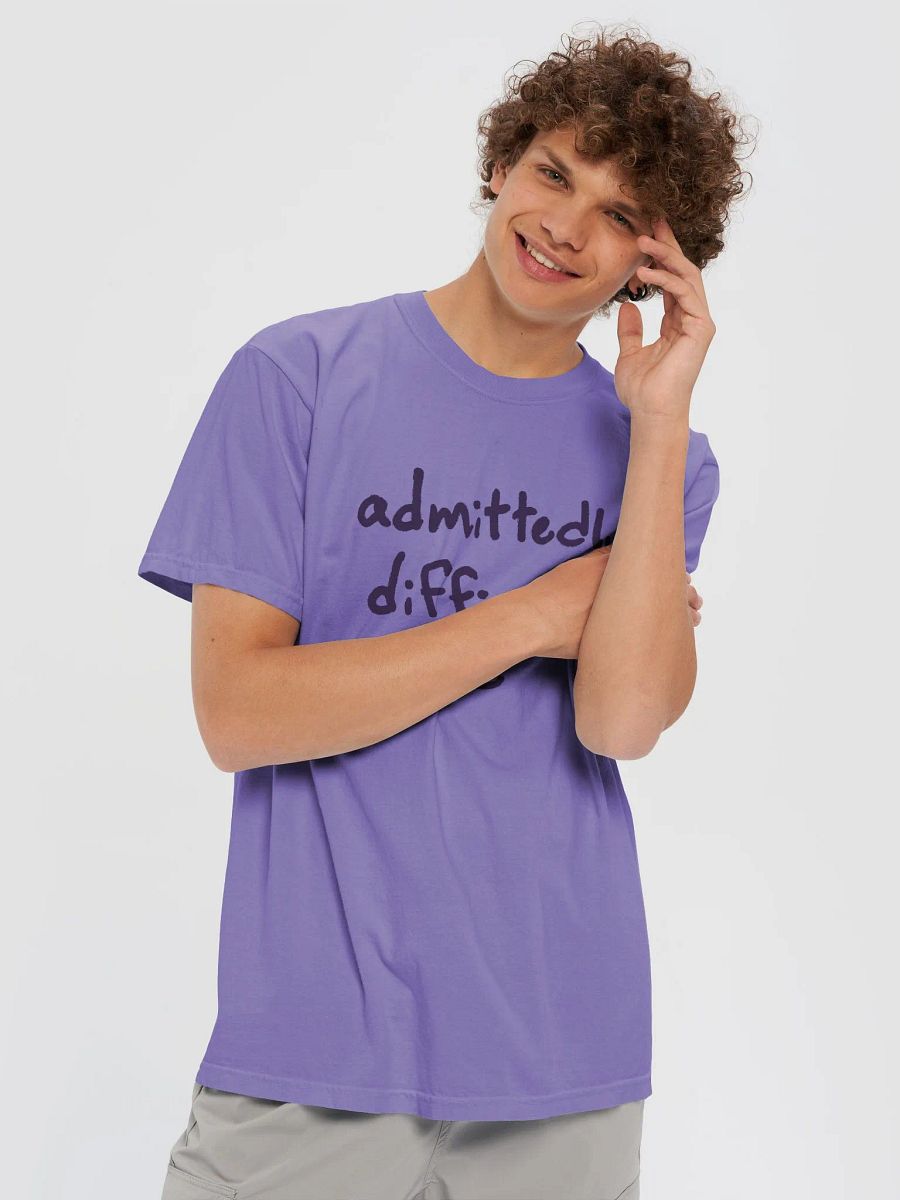 admittedly difficult (#332144) garment-dyed tee product image (5)