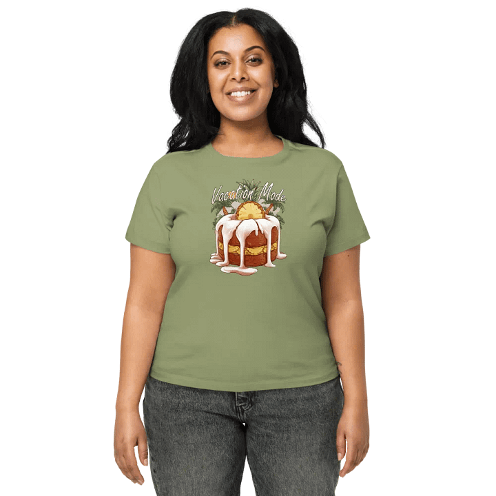 Vacation Mode Pineapple Life High wasted  Women's T-shirt product image (6)
