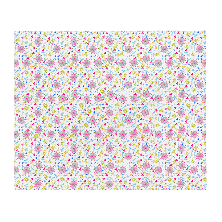 Funky Floral Snuggly Blanket product image (2)