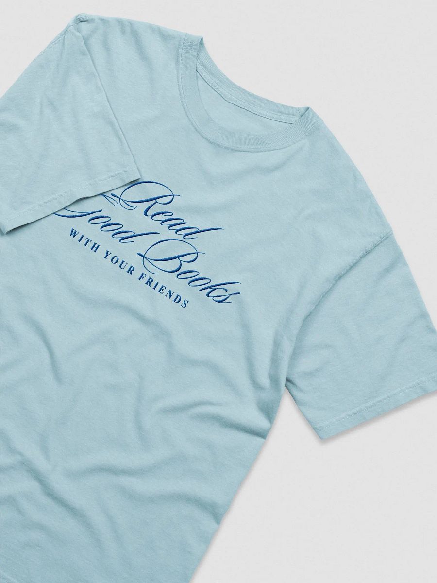 Read Good Books (Script) | Embroidered Tee product image (1)