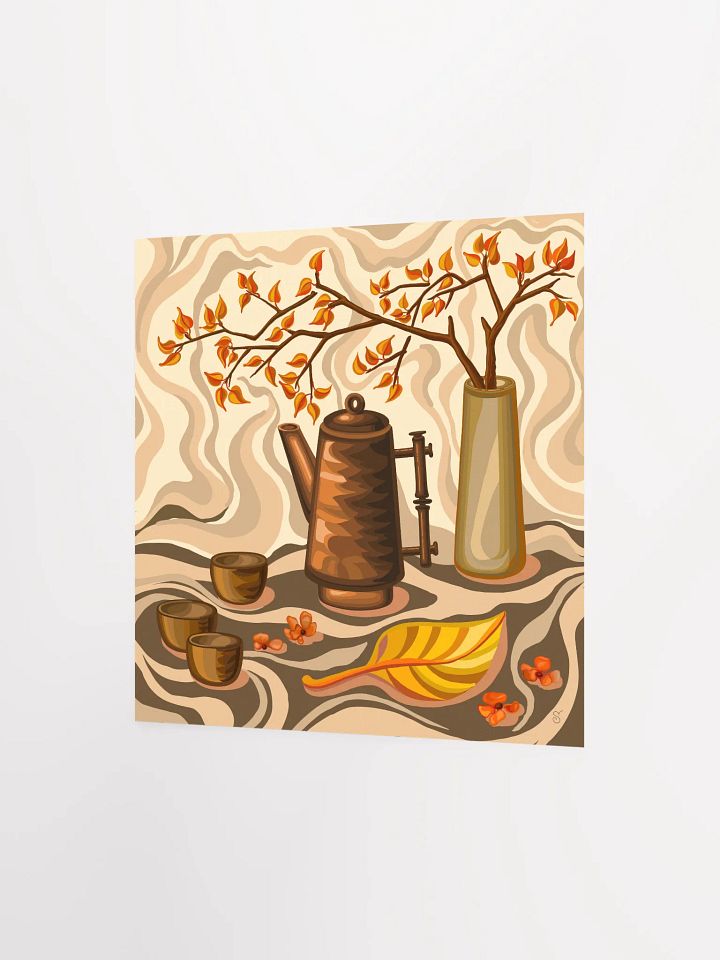 Autumn Tea Party Poster.- Coffee Shop No. 3 product image (2)
