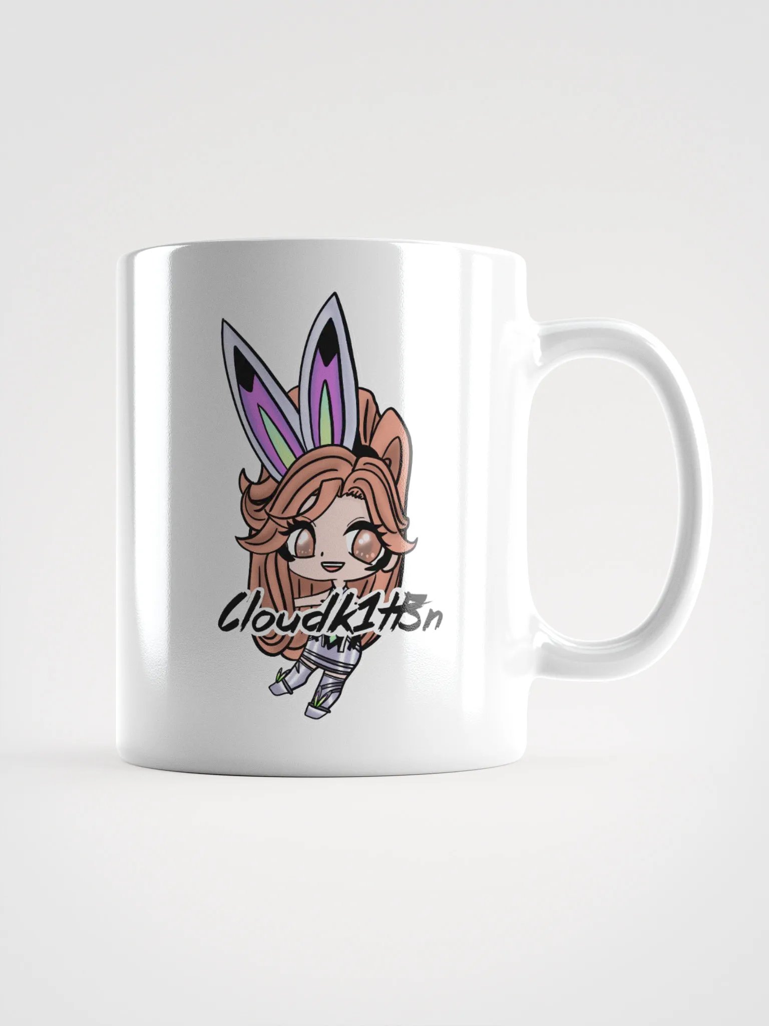 Shock & Awe Battle Bunny Chibi Mug product image (1)