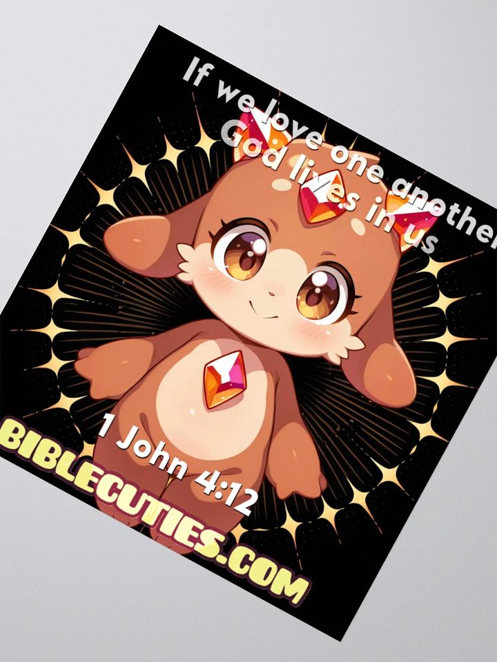 Bible Cuties Isabelle - If we love one another God lives in us product image (5)