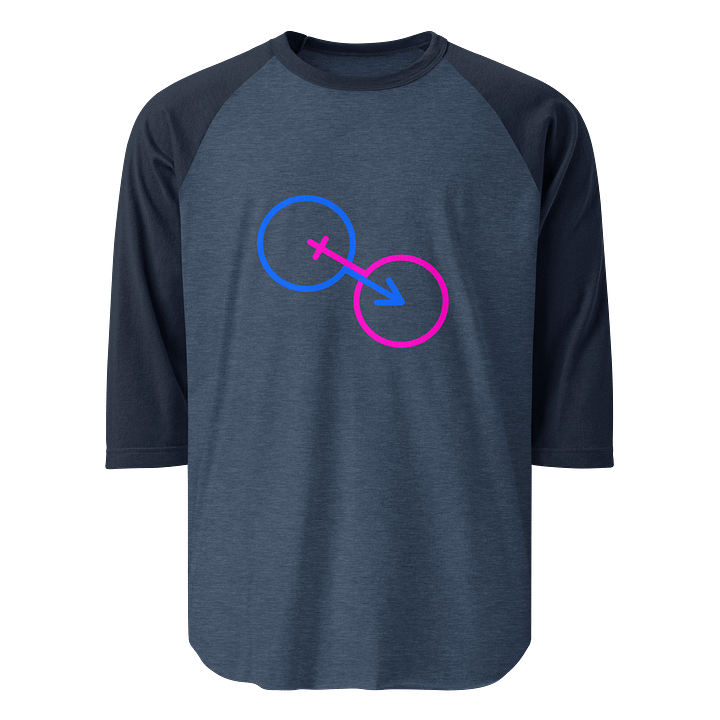 Interconnected Male & Female Raglan Tee product image (1)