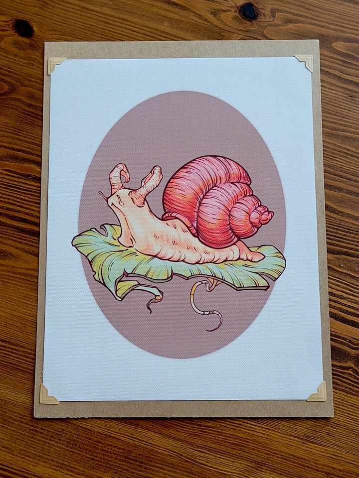 Snail with Horns Canvas Print product image (1)
