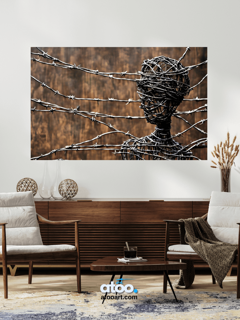 Be Free to Yourself Collection | Pure Loneliness | Canvas Painting product image (2)