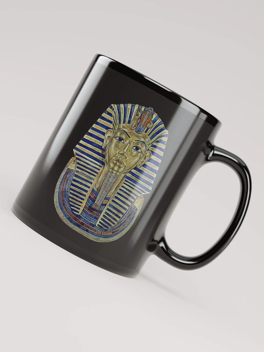 Tutankhamun Mask Mug (Black) product image (7)