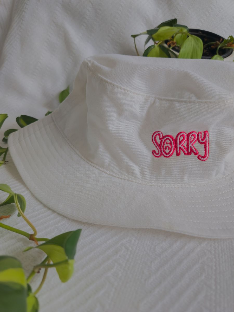 Sorry bucket hat product image (3)