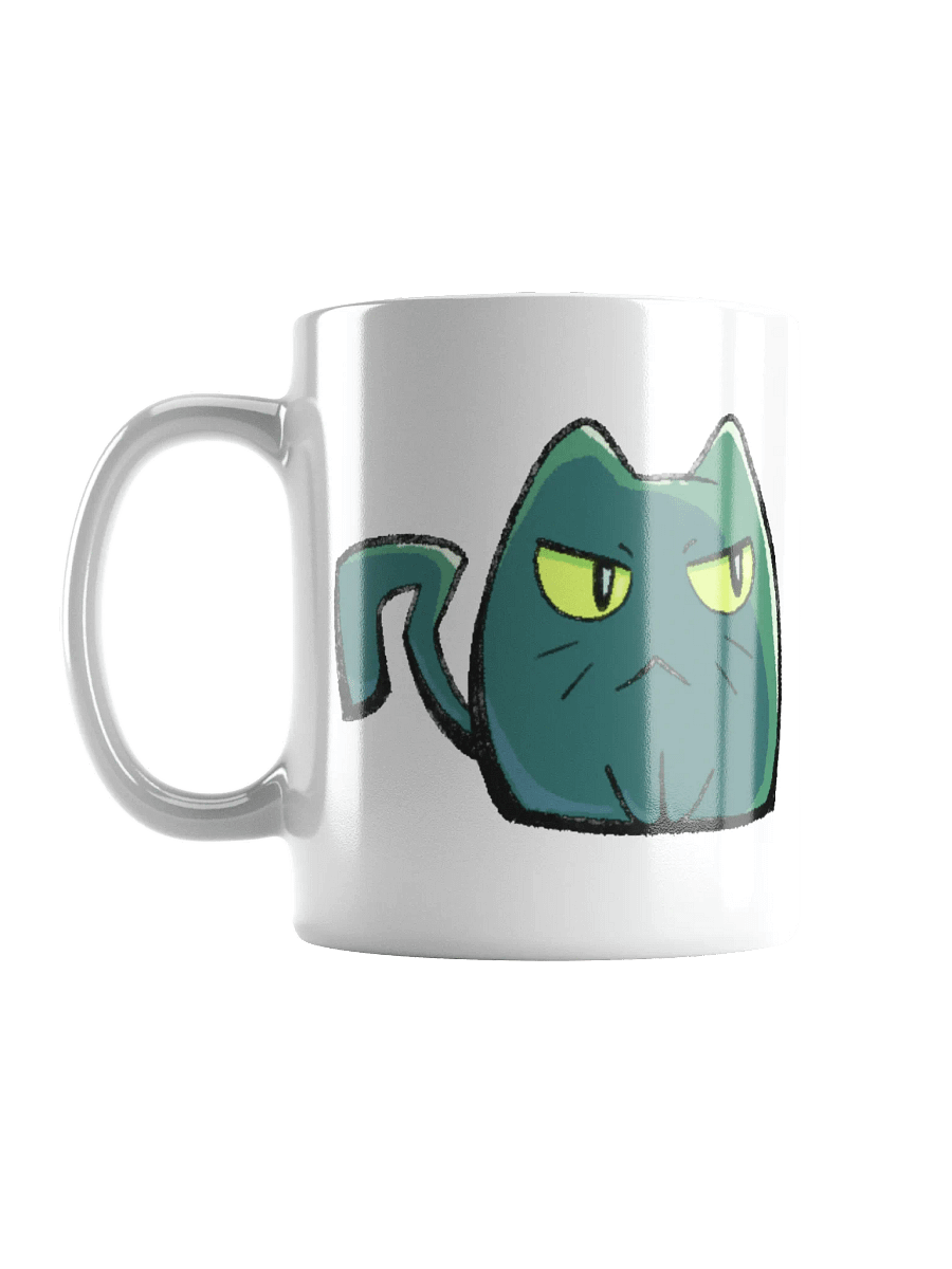 Tiny Grumpy Kitty - White Mug product image (3)