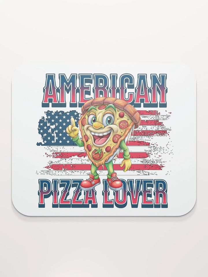 American Pizza Lover Mouse Pad product image (2)