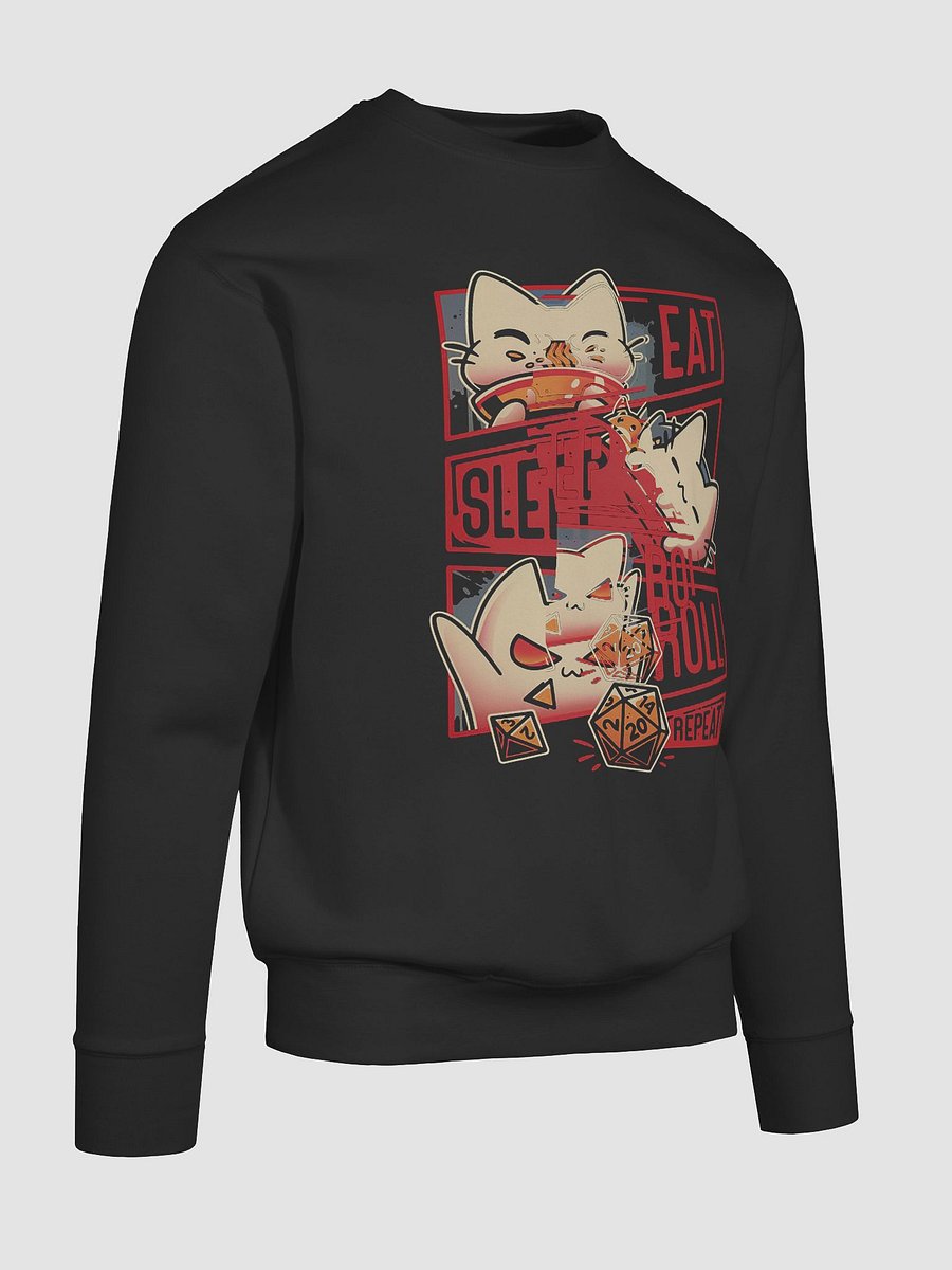 EAT SLEEP ROLL REPEAT Sweatshirt product image (10)