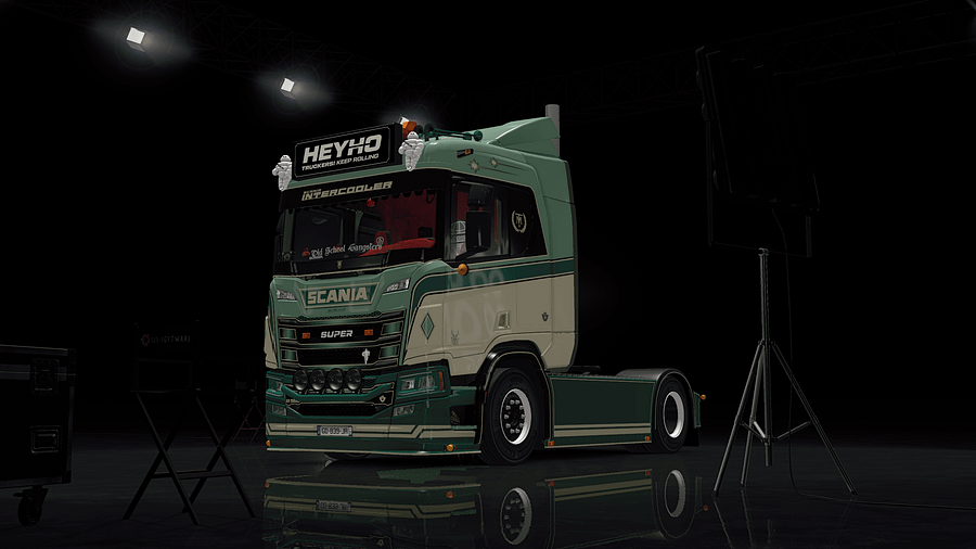 ETS2 TM Scania PGRS (SCS & Eugene) + FREE Trailers - Multicolor Skin Pack (Paintjob only) product image (8)