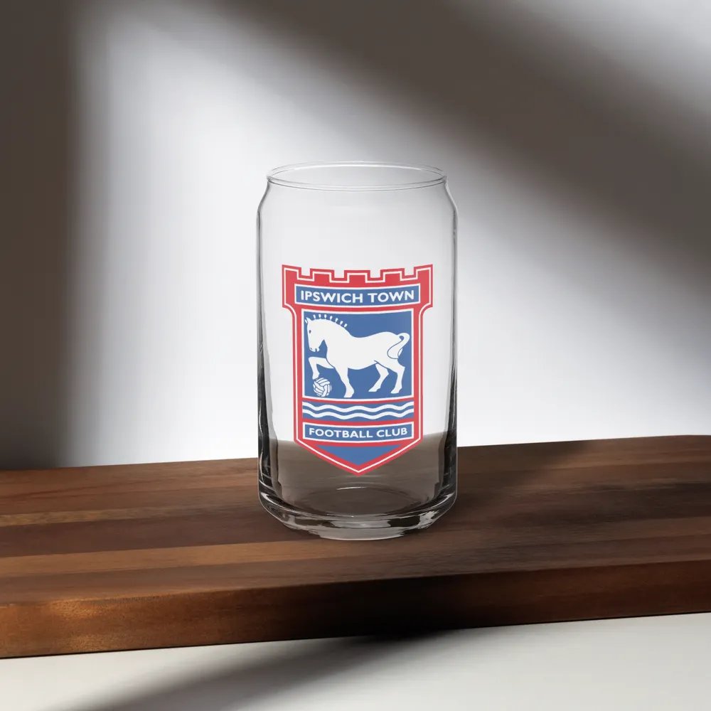 Ipswich Town FC Soccer Team - Can-Shaped Glass product image (6)