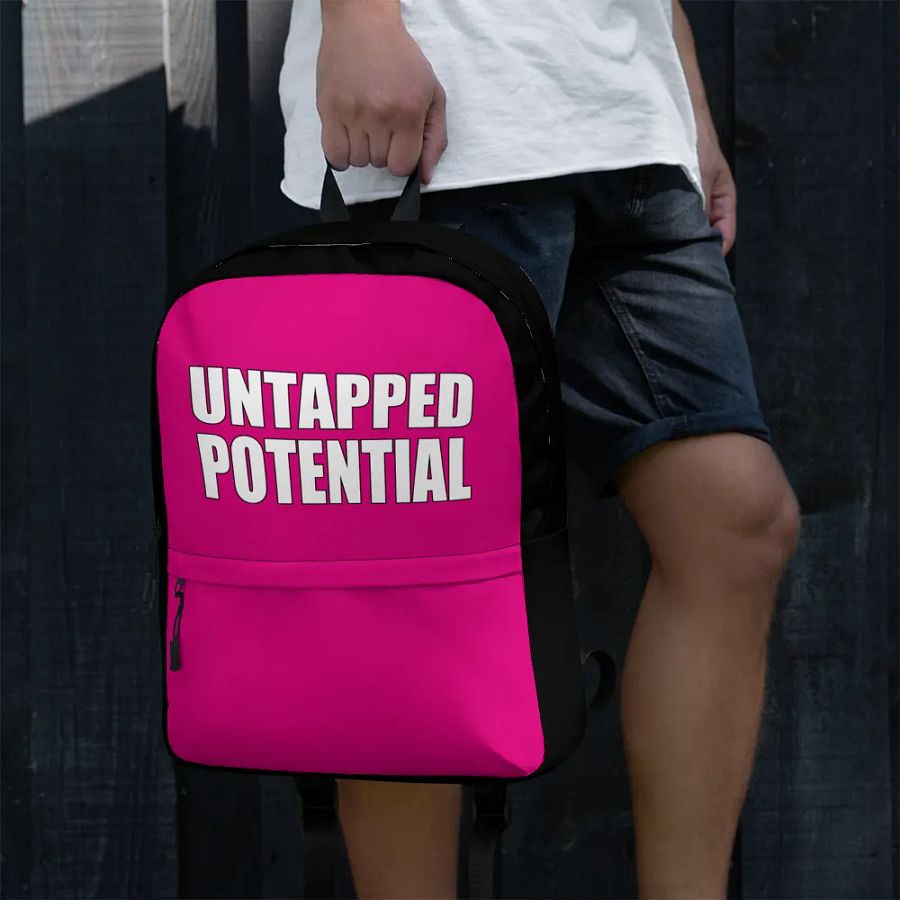 Untapped Potential Hot Pink Backpack product image (4)