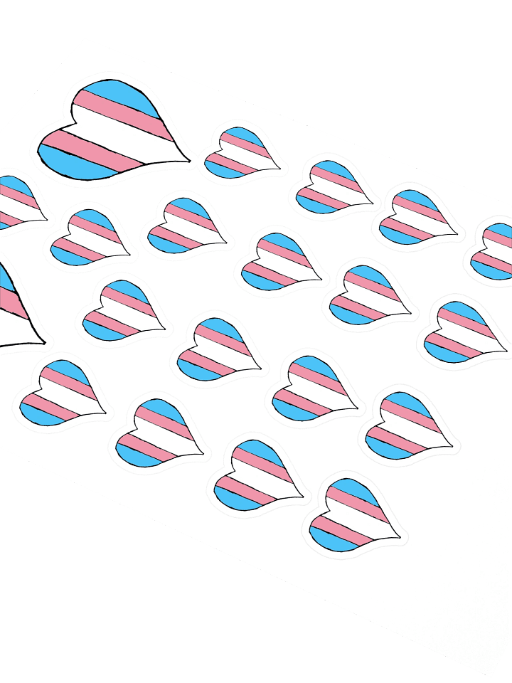 Rain's Heart x20 (Sticker Pack) product image (2)