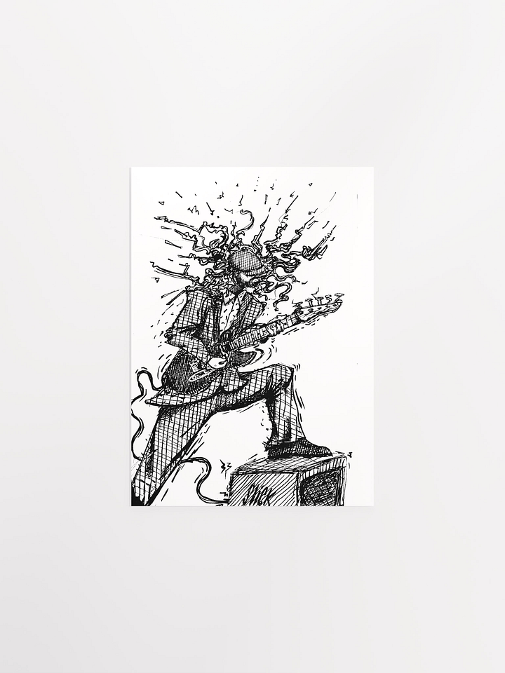 Sam Jam! / Guitarist Print product image (1)