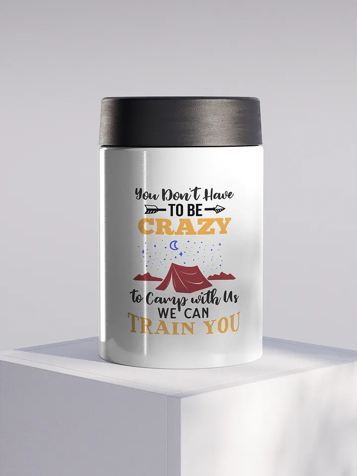 Crazy Camping Stainless Steel Koozie product image (1)