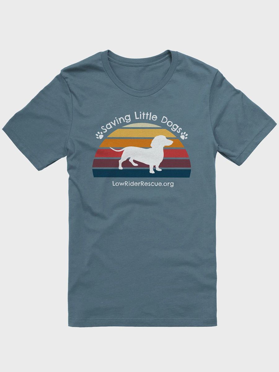 Sunset Rainbow Low Rider Dachshund Rescue T 6 product image (2)