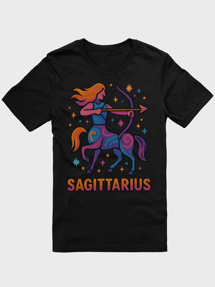 Sagittarius Zodiac Sign T-Shirt – Adventurous & Free-Spirited Star Sign Design product image (1)