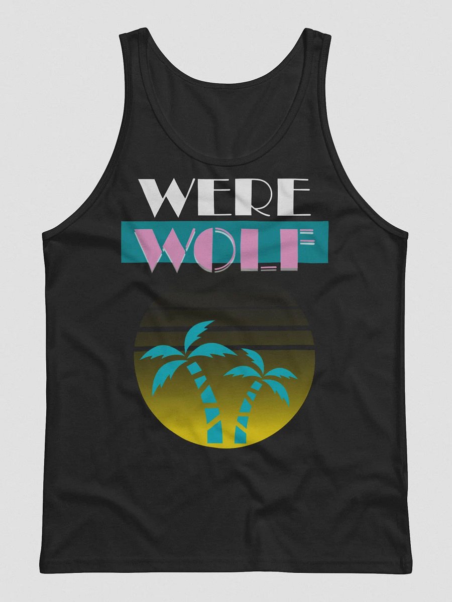 Were Wolf jersey tank top product image (2)